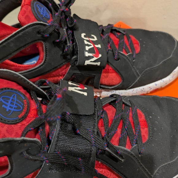 Nike Kids Black and Red NYC Sneakers - Picture 8 of 16